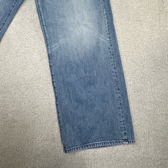 Mother Dodger Ankle Romaine Calm Embroidered Crop Jean Embroidered Fruit Size 29 - Picture 6 of 16